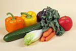 Gemüse und Obst / vegetables and fruits