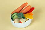 Gemüse und Obst / vegetables and fruits