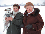 Frauen mit Parson Russell Terrier / women with PRT